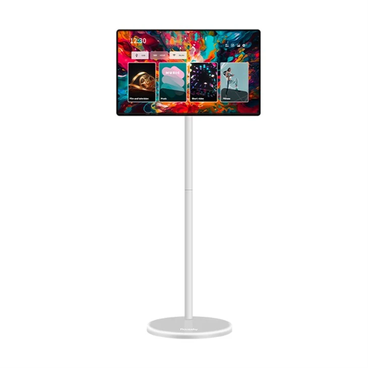 Floor standing digital display