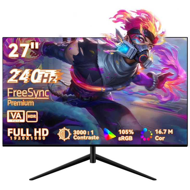 Manufacturer 27 Inch Flat Gaming Monitor 240Hz price