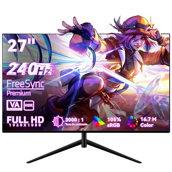 Manufacturer 27 Inch Flat Gaming Monitor 240Hz manufacturers