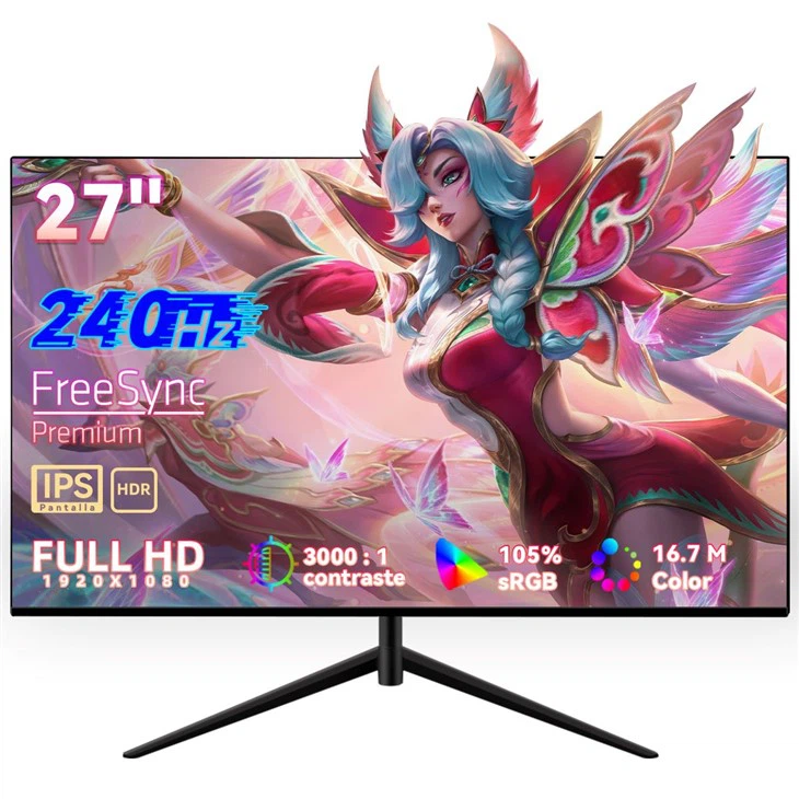 Manufacturer 27 Inch Flat Gaming Monitor 240Hz best