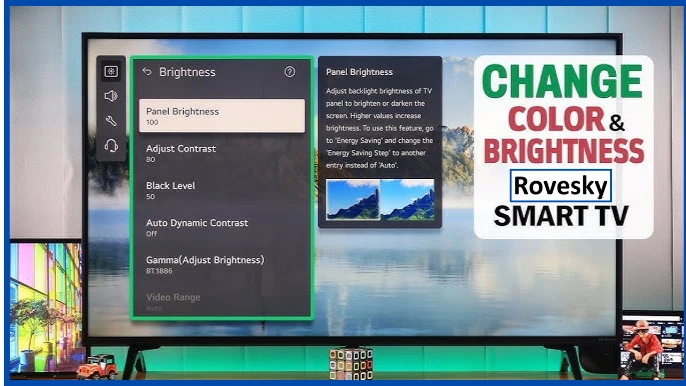 Smart TV Color Setting-686-386 Smart TV Color Setting-686-386